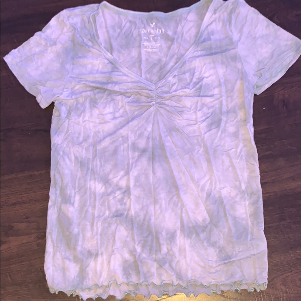 tie dye soft & sexy top